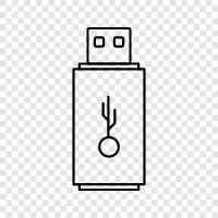 hard drive, flash drive, portable hard drive, thumb drive icon svg