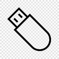 hard drive, storage, portable, backup icon svg