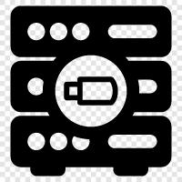 Festplatte, Interne Festplatte, Externe Festplatte, Portable Festplatte symbol