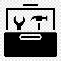 Hardware, Software, HardwareTools, SoftwareTools symbol