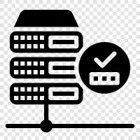 hardware, virtual, software, server icon svg