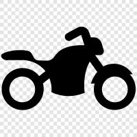 Harley Davidson, Biker, Riding, Road icon svg