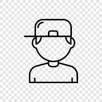 Hat Boy, Boy with Hat, Boy wearing a Hat, Hat Boy Photos icon svg