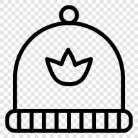 Şapka, Beanie, Beanie Cap, Woolen Hat ikon svg