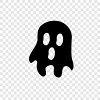 haunt, spirit, ghost hunter, ghost stories icon svg