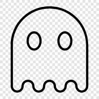 haunted, ghost stories, hauntings, haunted houses icon svg