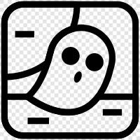 haunted, spirit, ghost, hauntings icon svg