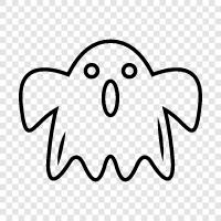 haunted, ghosts, spirit, hauntings icon svg