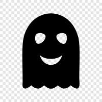 haunted, ghost stories, hauntings, spooky icon svg