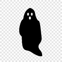 haunted, scary, ghost stories, hauntings icon svg