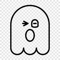 haunted, spirits, hauntings, ghost stories icon svg