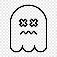 Haunted, Paranormal, Spirit, Ghost Hunting icon svg