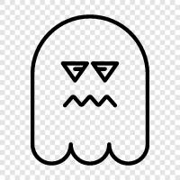 Haunted, Ghost Stories, Ghost Photos, Ghost Videos icon svg