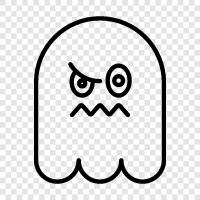 Haunted, Paranormal, Ghost Tours, Ghost Hunting icon svg