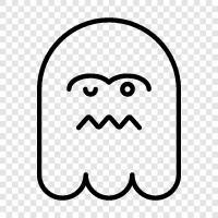 haunted, haunt, ghost, spooky icon svg