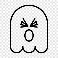 haunted, spooks, ghosts, hauntings icon svg