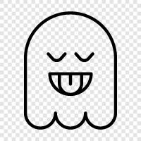 haunted, ghost stories, ghosts, hauntings icon svg