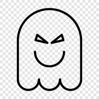 haunted, hauntings, ghost stories, ghost photos icon svg