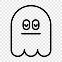 haunted, hauntings, ghost stories, ghost sightings icon svg