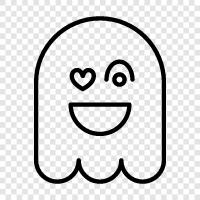 haunted, spirit, hauntings, ghost stories icon svg