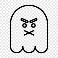 haunted, ghost, hauntings, haunt icon svg