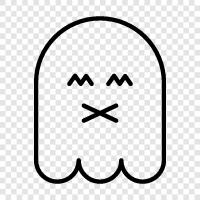 haunted, spooky, scary, haunt icon svg