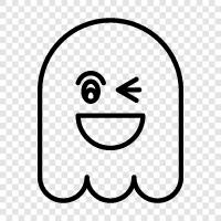 haunted, ghost stories, ghost hunting, ghost photos icon svg