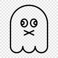 haunted, hauntings, ghost stories, ghost photos icon svg