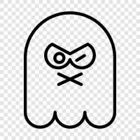 Haunted, Paranormal, Ghost Hunting, Ghost Stories icon svg