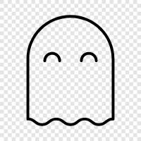 spukend, paranormal, ghost stories, ghost videos symbol