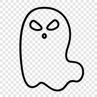 haunting, spook, ghost stories, ghost hunting icon svg