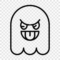 haunting, hauntings, ghost story, ghost stories icon svg