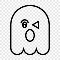 haunting, haunted houses, ghosts, hauntings icon svg