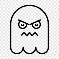 haunting, ghost stories, ghost pictures, ghost videos icon svg