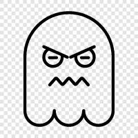 haunting, paranormal, hauntings, ghost stories icon svg