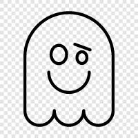 haunting, paranormal, hauntings, ghost stories icon svg