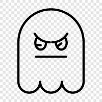 haunting, paranormal, hauntings, ghost stories icon svg