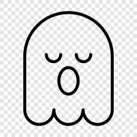 haunting, ghost stories, hauntings, hauntings in history icon svg