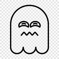 haunting, ghost stories, ghost hunting, ghost hunting gear icon svg