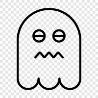 haunting, paranormal, ghost stories, ghost hunting icon svg