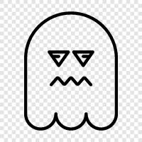 haunting, spooks, haunted houses, hauntings icon svg