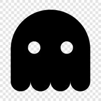 hauntings, spirit, ghost stories, ghost photos icon svg