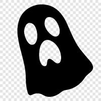 hauntings, ghost story, ghost photos, ghost videos icon svg