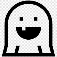 hauntings, ghost stories, haunt, spectral icon svg