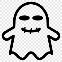 hauntings, ghost stories, ghost photos, ghost videos icon svg