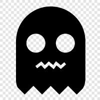 hauntings, ghost stories, ghost hunting, ghosts icon svg