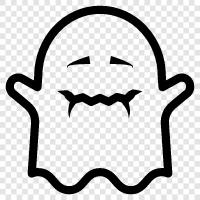 hauntings, ghost stories, ghost hunting, ghosts icon svg