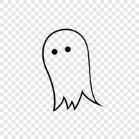 hauntings, ghost stories, ghost photos, ghost videos icon svg