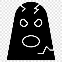 hauntings, paranormal, ghost hunting, ghost stories icon svg