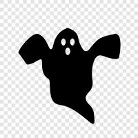 hauntings, ghosts, supernatural, Ghost icon svg